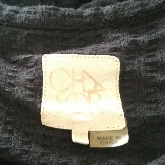 Chaser XL black long sleeve waffle thermal top - Picture 6 of 6